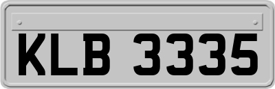KLB3335
