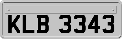 KLB3343