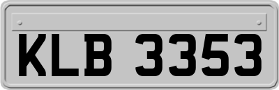 KLB3353