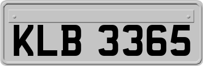 KLB3365