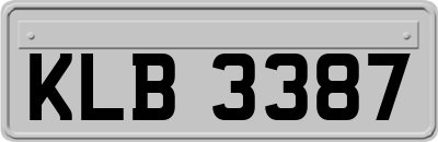 KLB3387