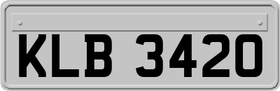 KLB3420