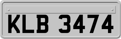 KLB3474