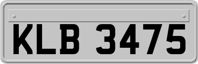 KLB3475