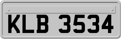 KLB3534