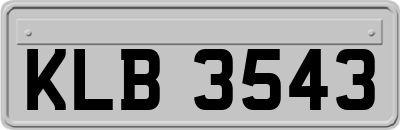 KLB3543
