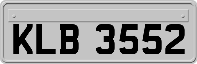 KLB3552
