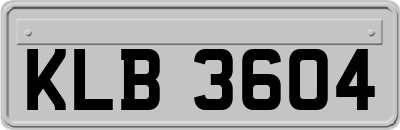 KLB3604