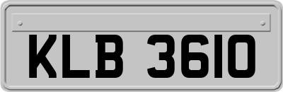 KLB3610