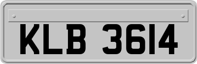 KLB3614