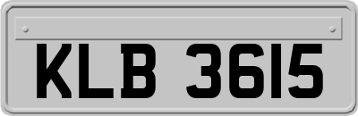 KLB3615