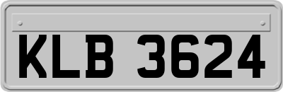 KLB3624