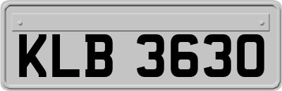 KLB3630