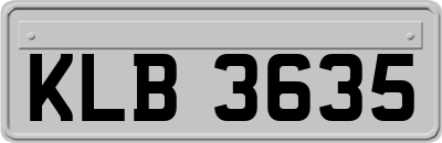 KLB3635