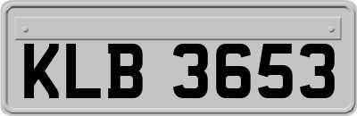 KLB3653