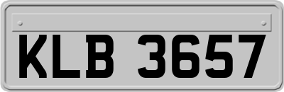 KLB3657