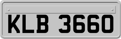 KLB3660