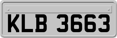 KLB3663