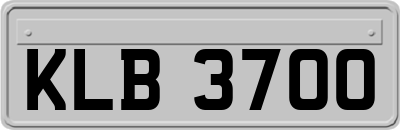 KLB3700