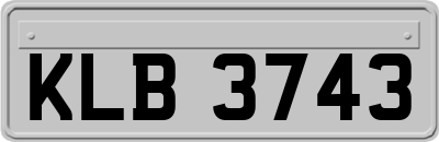 KLB3743