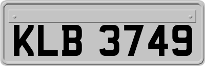 KLB3749