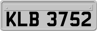 KLB3752