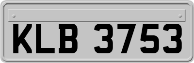 KLB3753