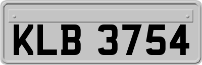 KLB3754