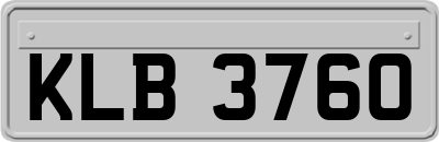 KLB3760