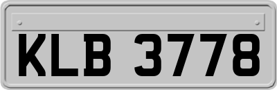 KLB3778