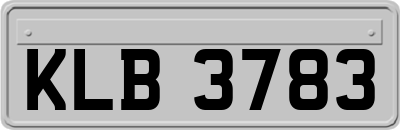 KLB3783