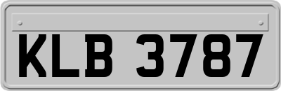 KLB3787