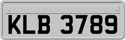 KLB3789