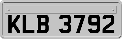 KLB3792