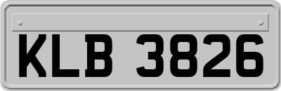 KLB3826