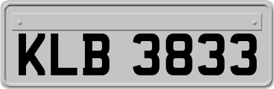 KLB3833