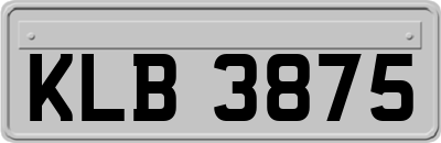 KLB3875