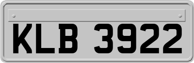 KLB3922