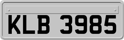 KLB3985