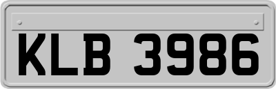 KLB3986