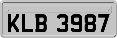KLB3987