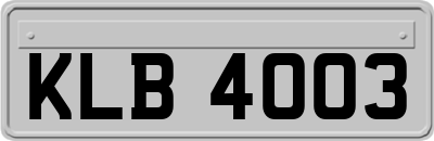 KLB4003