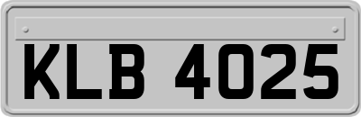 KLB4025