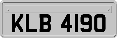 KLB4190