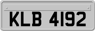 KLB4192