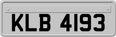 KLB4193