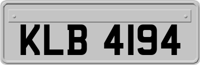 KLB4194