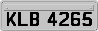 KLB4265