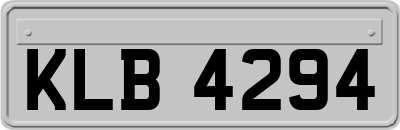 KLB4294