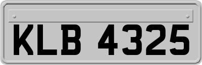 KLB4325